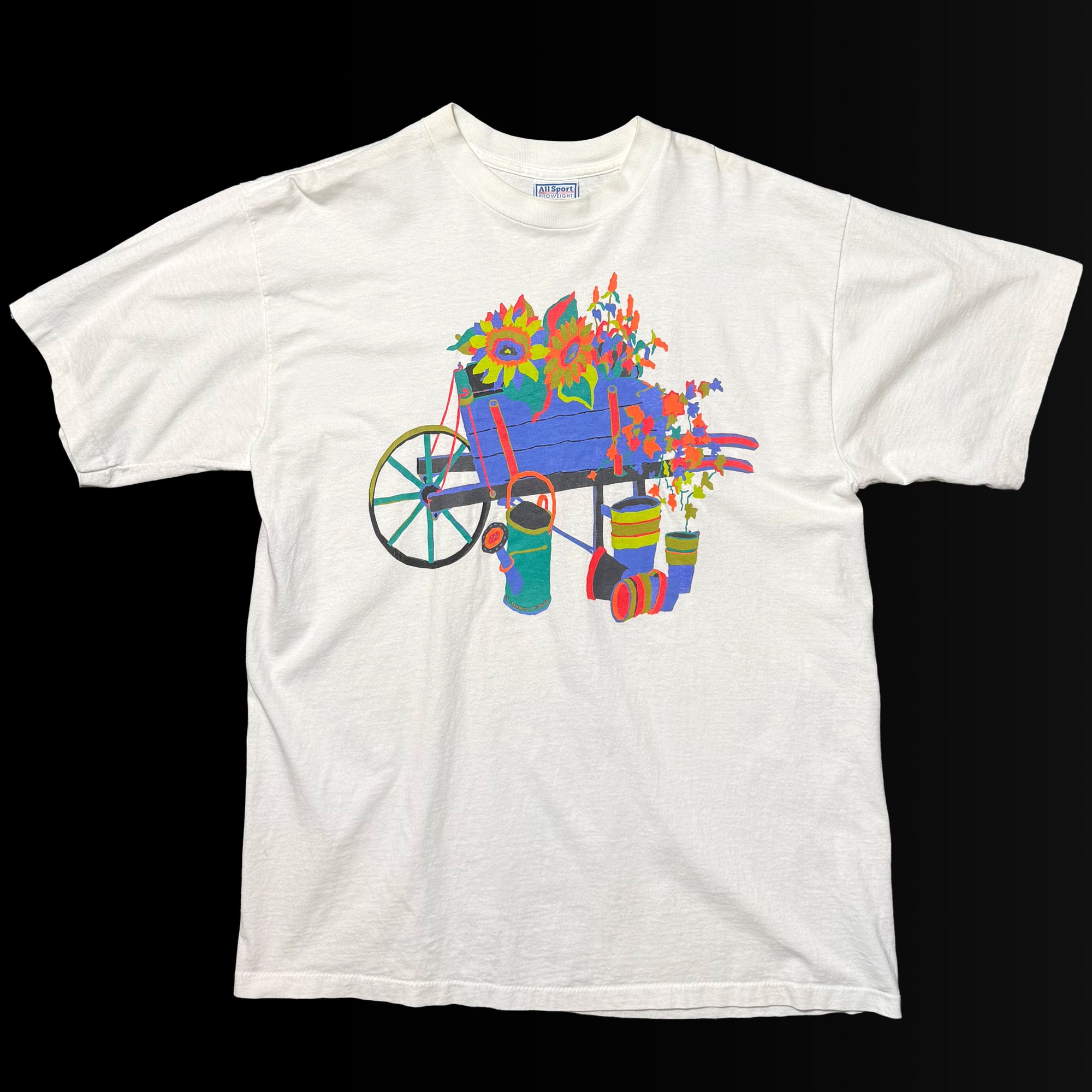 1990's USA製 CRAZY SHIRTS クレイジーシャツ 両面プリント シングル