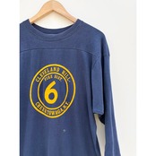 70s Champion Foot Ball Tee MADE IN USA  Size M_1