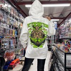 閻王 YELLOWGREEN×WHITE Hoodie