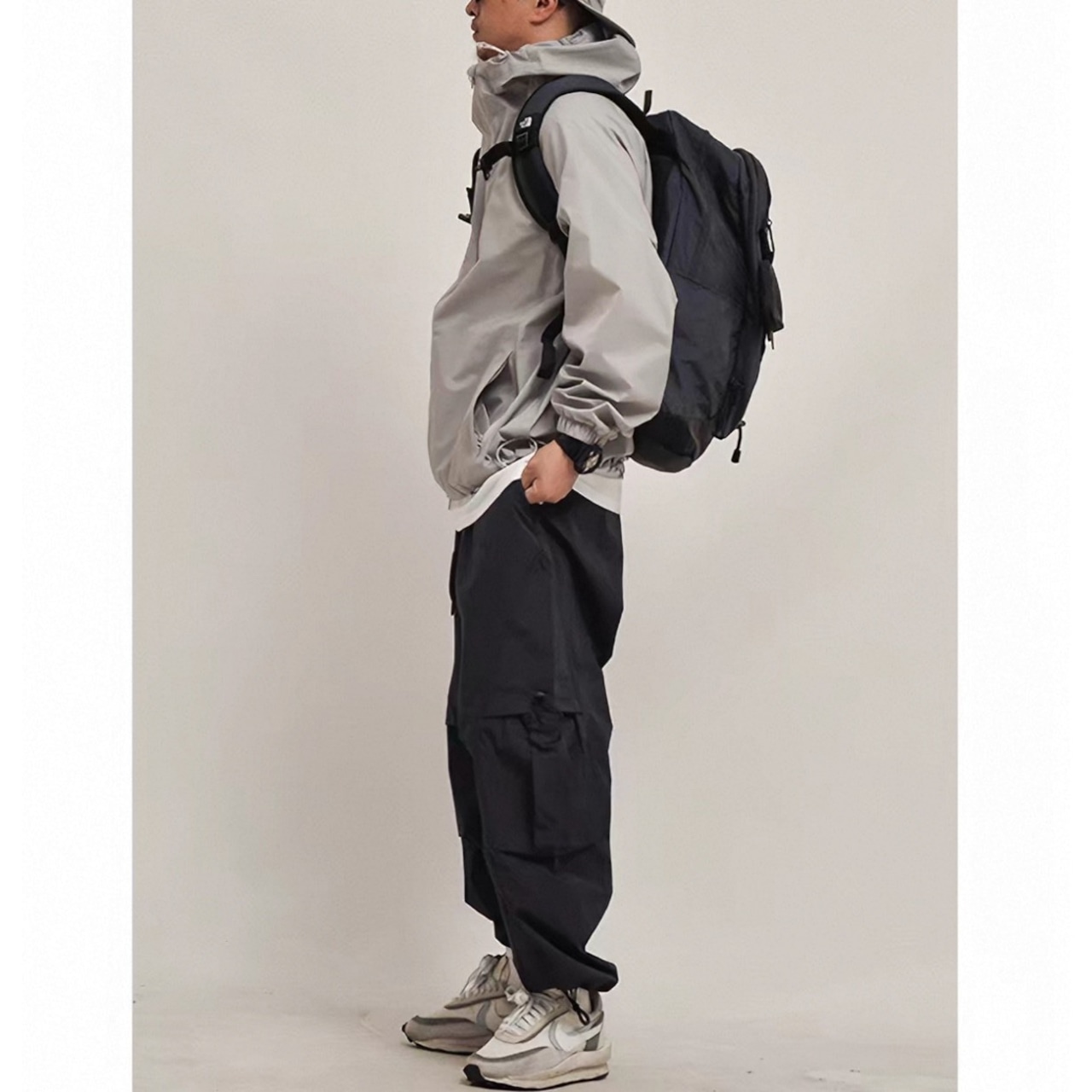 Utility prachute wide pants 1526 - 4