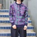 RETRO VINTAGE RETRO PATTERNED DESIGN KNIT/レトロ古着レトロ柄デザインニット