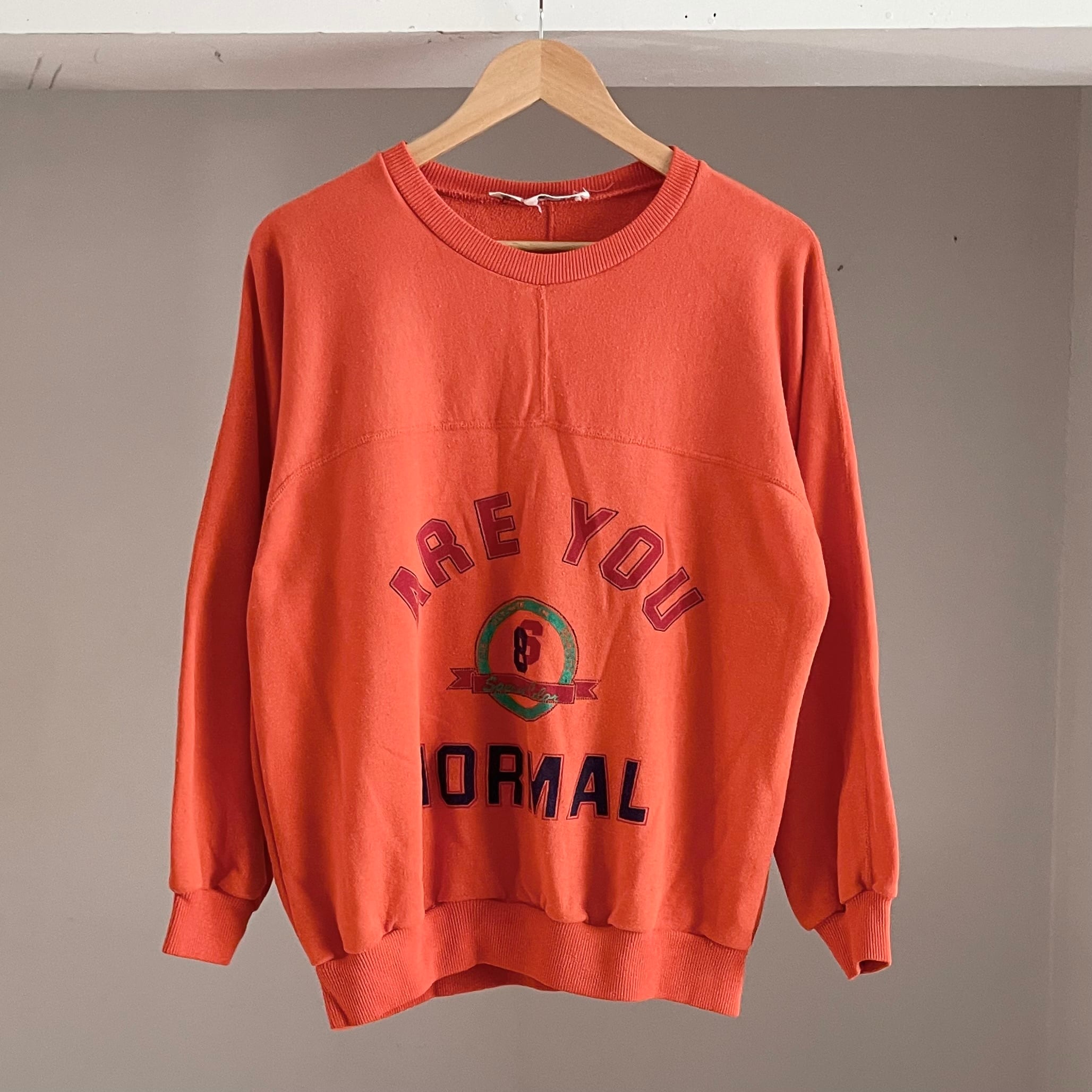 【Sz:XL?】80s~ フットボールスウェット