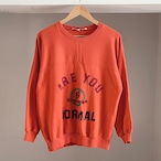【Sz:XL?】80s~ フットボールスウェット