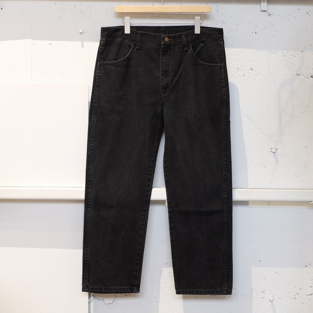 ⑨USED "90's RUSTLER/Black jeans" 36×30
