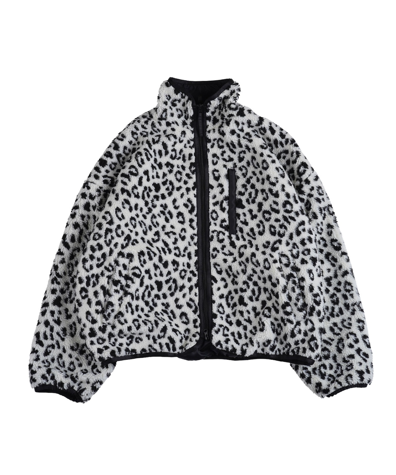 【#Re:room】LEOPARD BOA BLOUSON［REJ116］