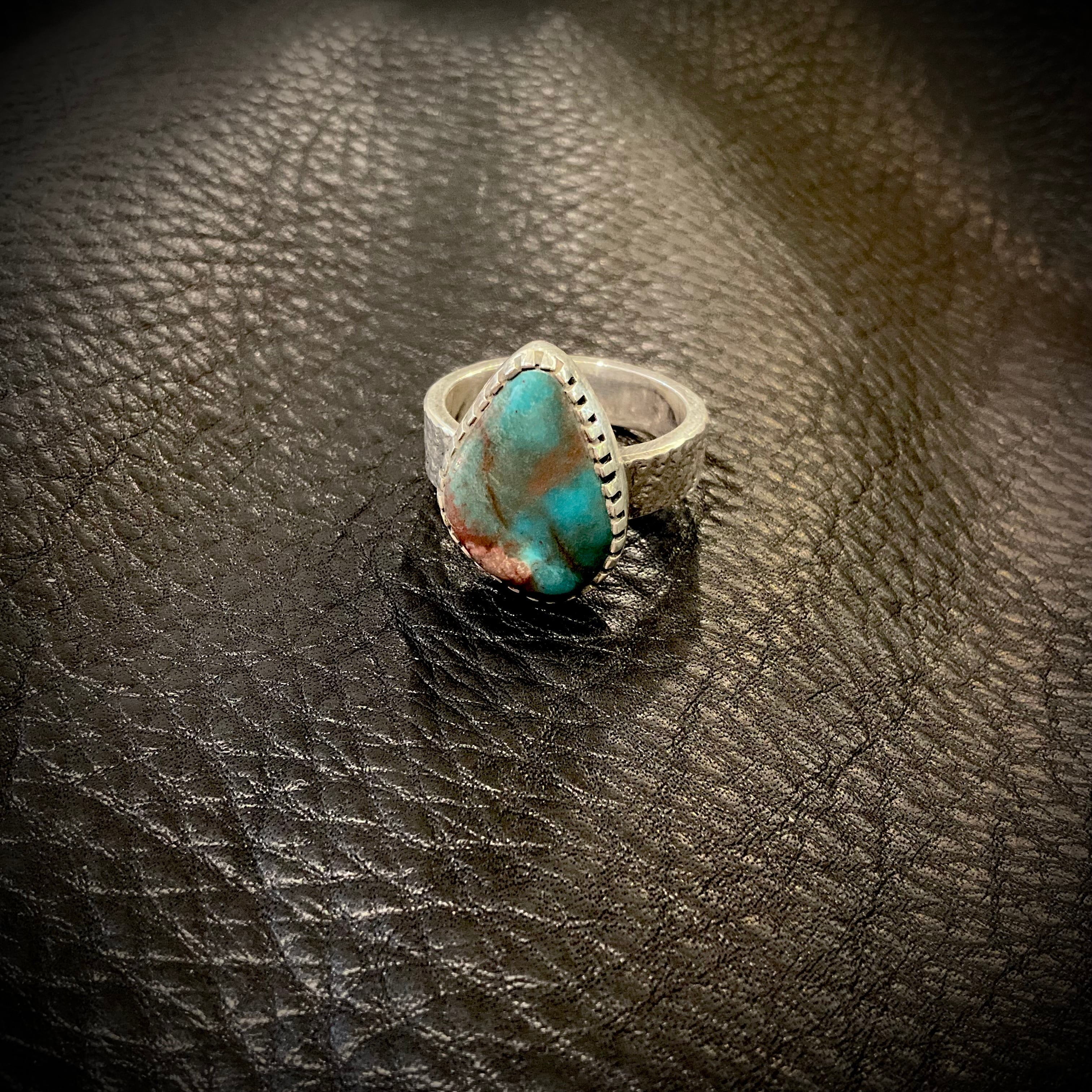 WHEEL WORKS ホイールワークス Smoky Bisbee Turquoise Ring