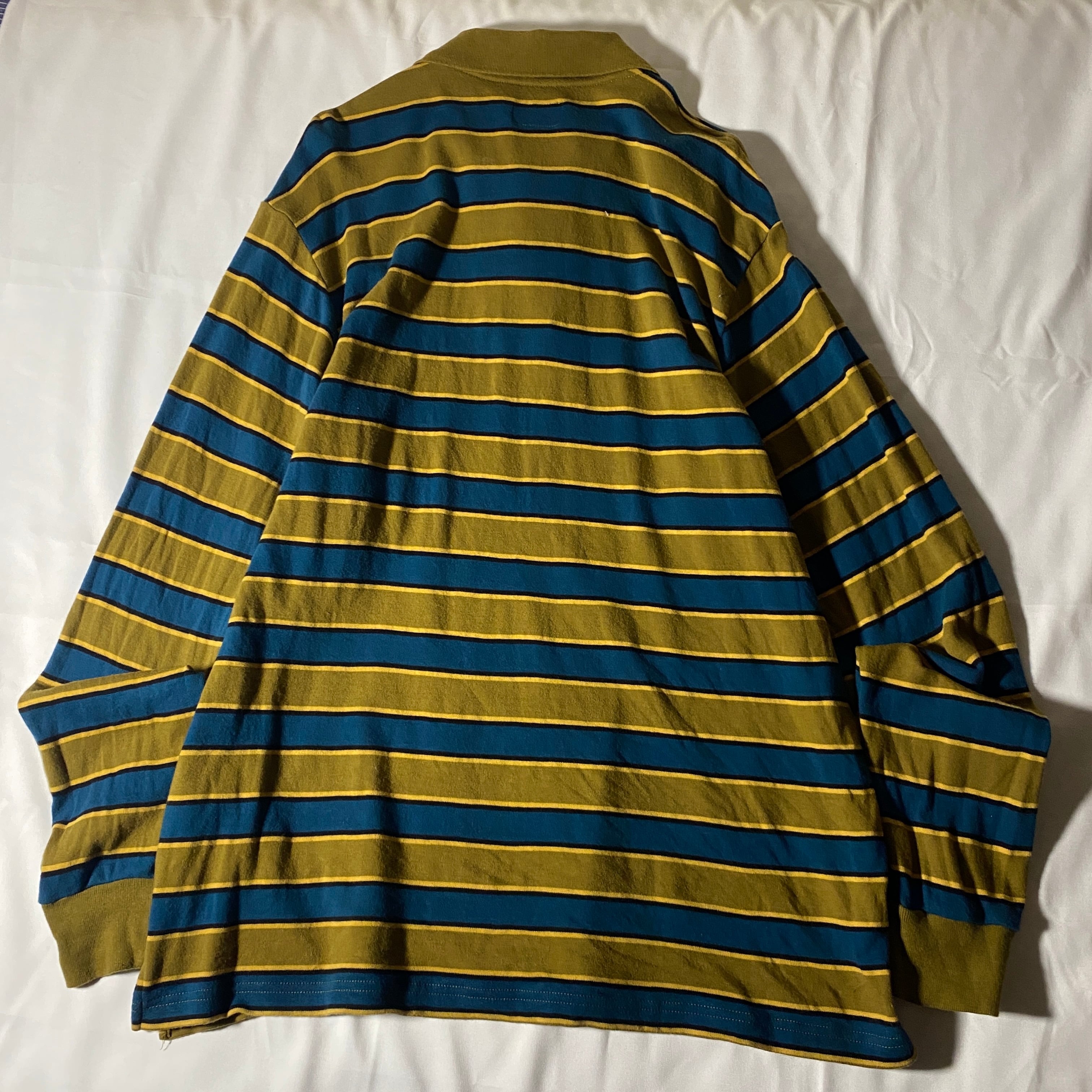 18AW Supreme Striped LS Polo | WAGENTYPEII