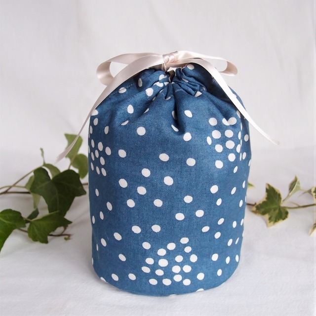 CHECK&STRIPE生地骨壷カバー ホタル