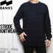 BANKS バンクス STRODE KNITWEAR コットンセーター ニット WKN0077