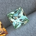 4. ミントガーネット 4.8x4.8mm, 0.63ct タンザニア産
