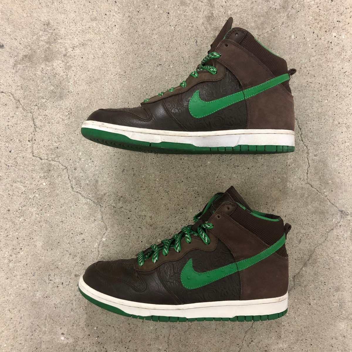 NIKE×STUSSY/DUNK HIGH WORLD TOUR LONDON/28.5cm/2006年製/ダンク 