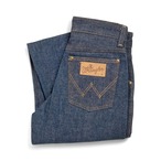 50s ラングラー デッドストック USA製 11BZ 縦ベル ヴィンテージジーンズ デニムパンツ キッズ用  サイズW23相当 古着 @EA0338