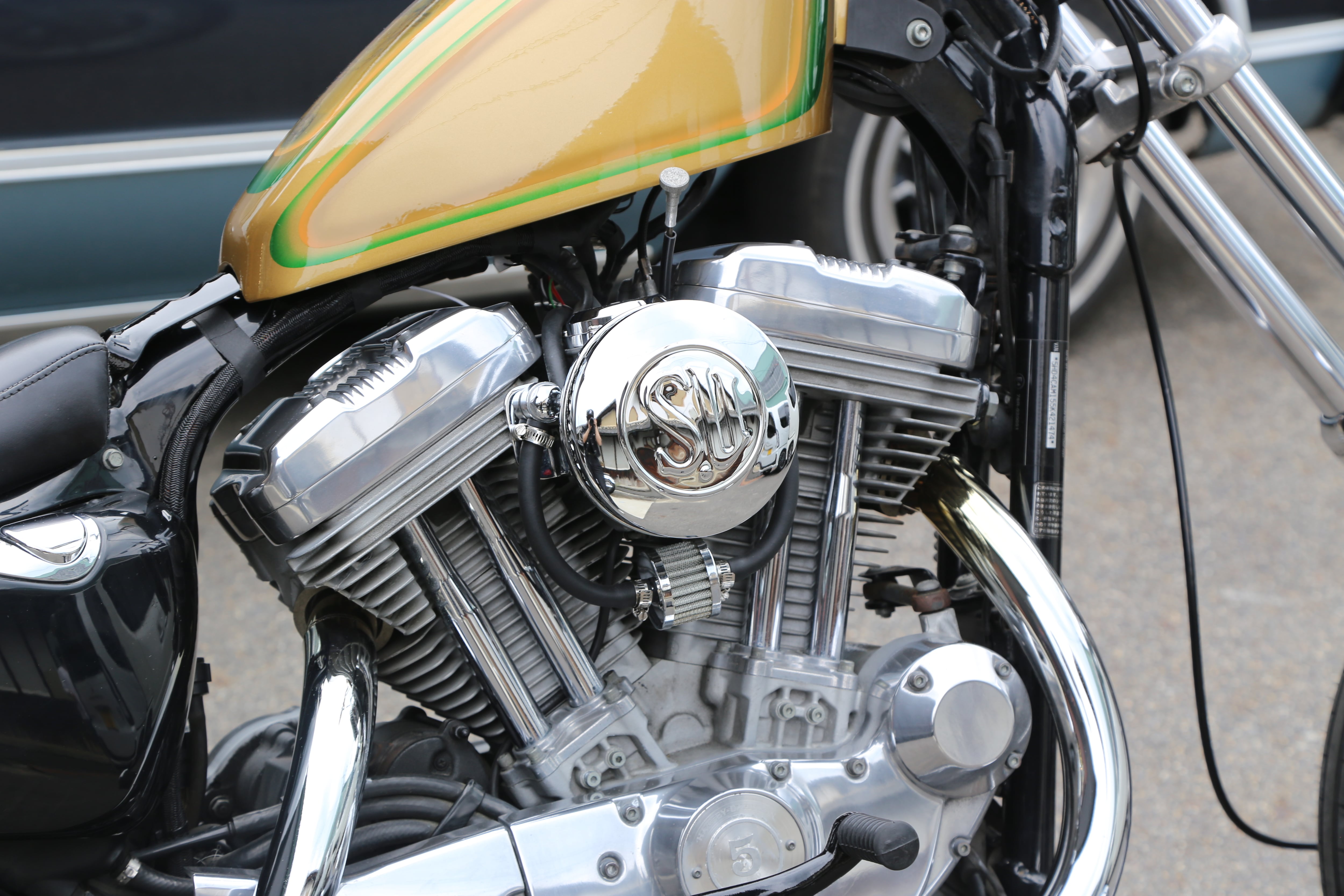 2005-XL883 チョッパー | Whale Custom