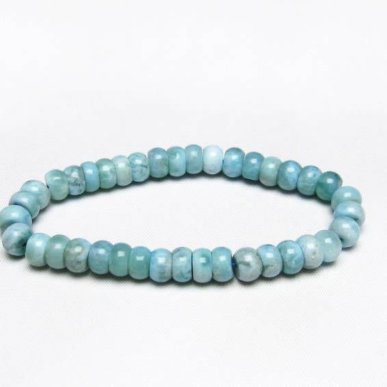 ラリマー ブレスレット 8mm 一点物 メール便送料無料 [M便 1/10] 111-17153