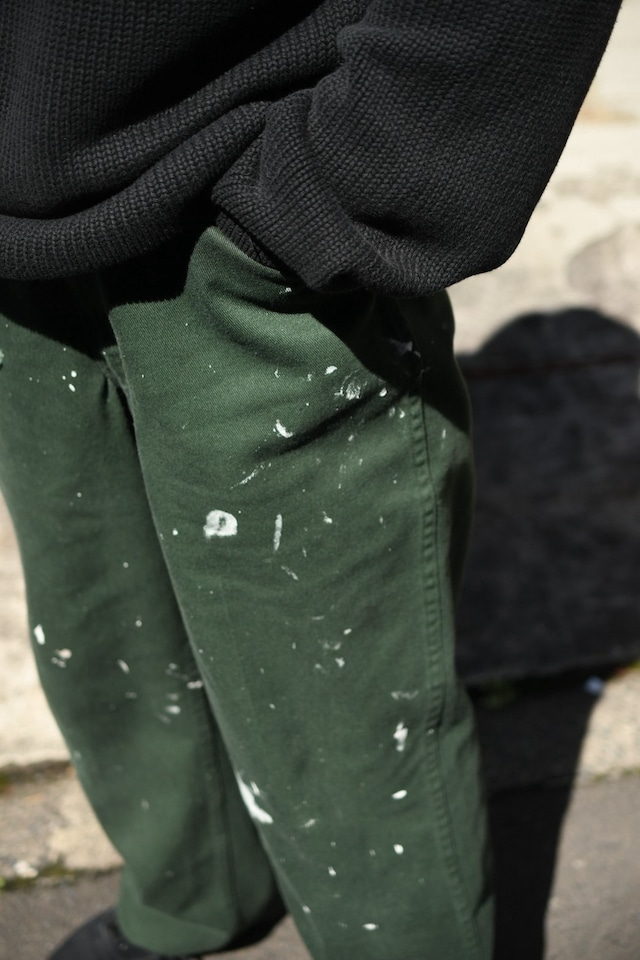 OK/00's "BEN DAVIS" art paint frisko pants