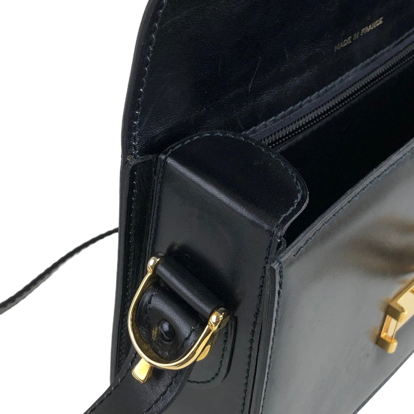 CELINE セリーヌ 馬車 ホースキャリッジ レザー クロスボディ
