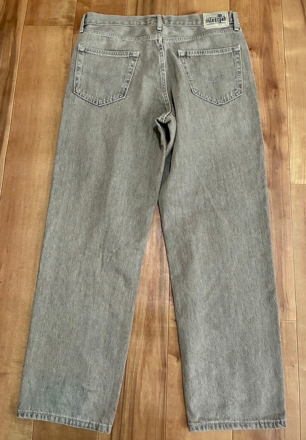 LEVI'S リーバイス SILVERTAB シルバータブ ルーズ W34×L32 グレー