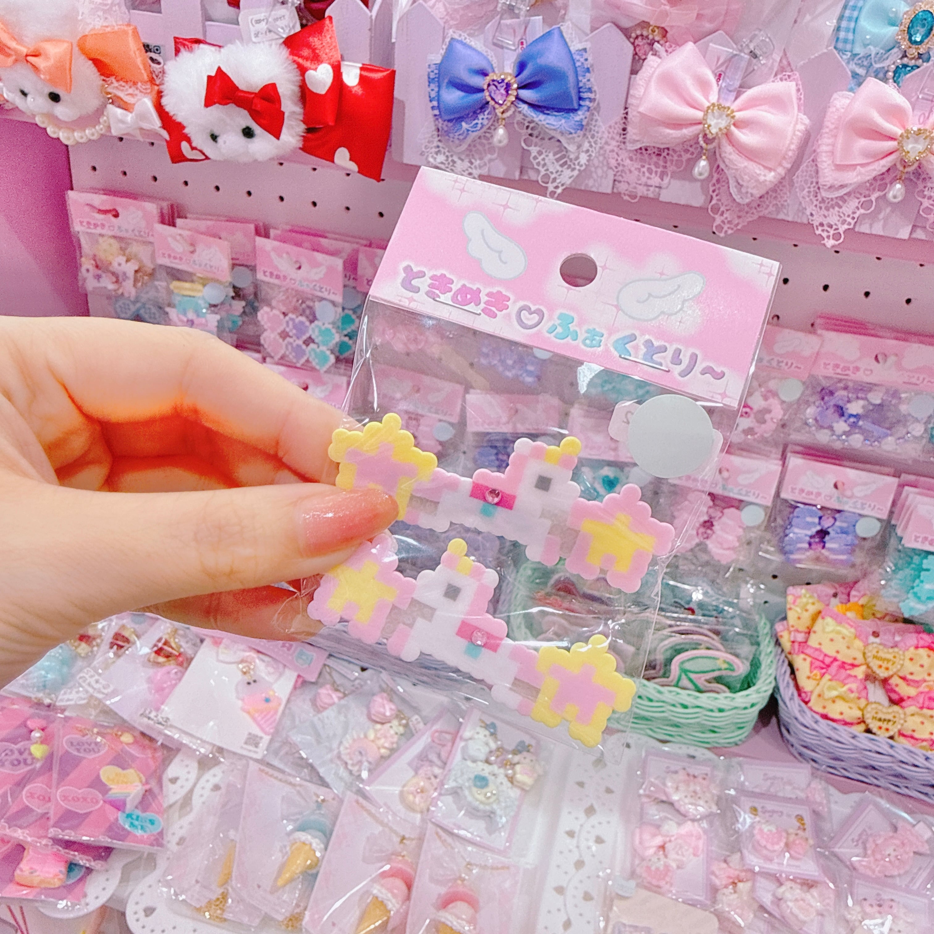 【R1】11-2スターユニコーンツインヘアクリップ