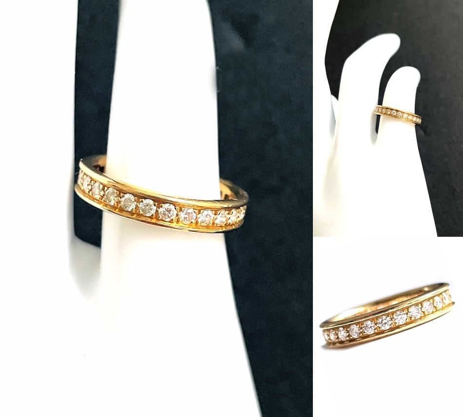 Cartier カルティエ　バレリーナ　フルエタニティ　リング 楽天市場】カルティエ バレリーナ フル エタニティ ダイヤモンド #47
