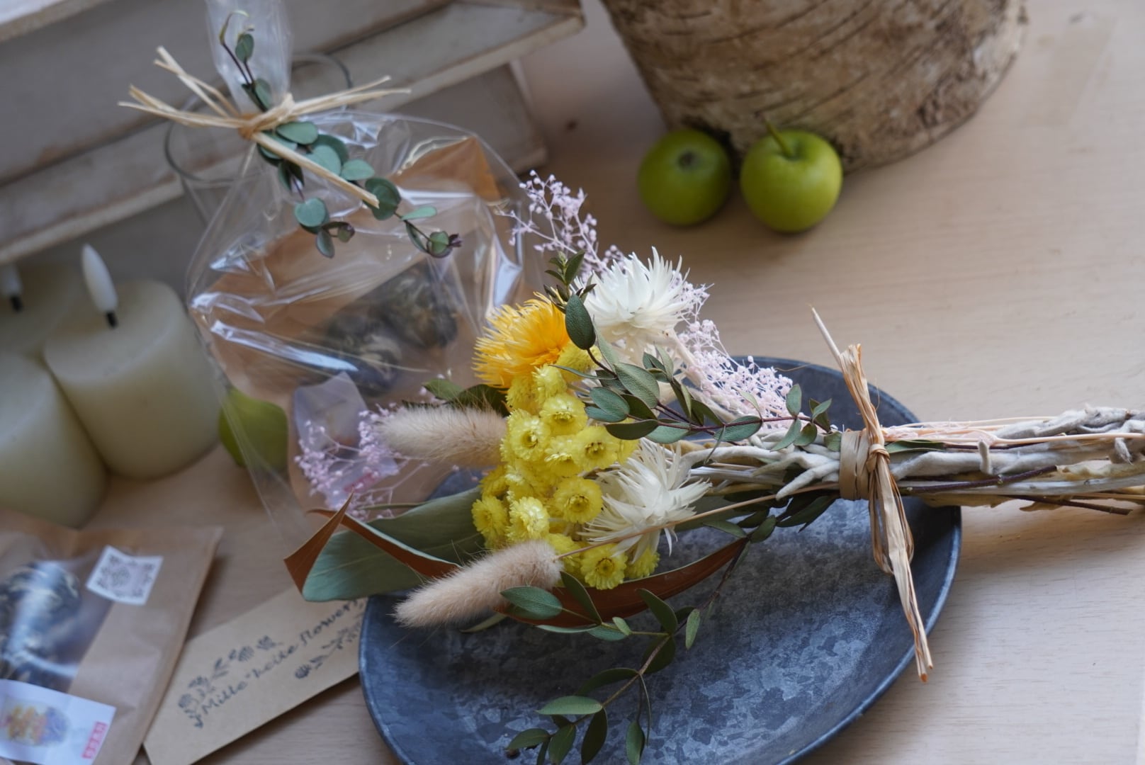 花養生〜工芸茶とドライフラワーセット | mille＊keiteflowers ＊(ミル