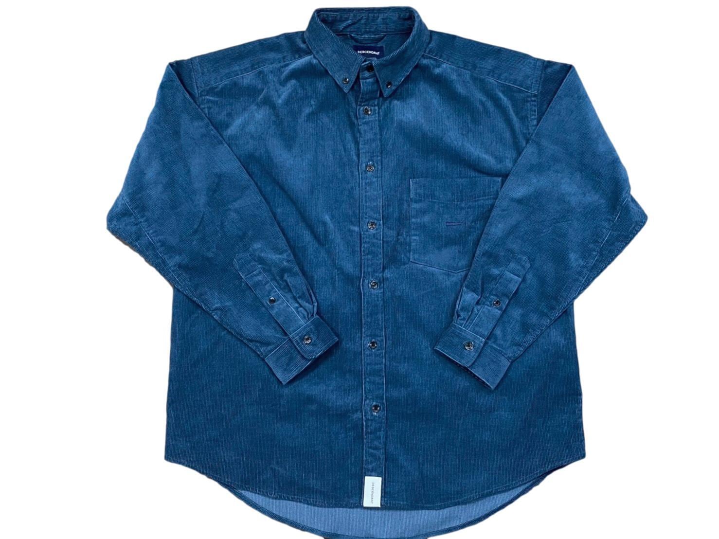 DESCENDANT 20AW KENNEDY'S B.D LS SHIRT BLUE 2 100KB2888 | BRAND