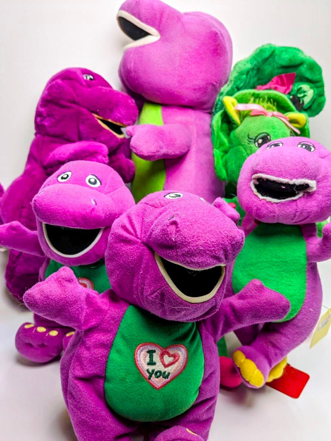 ☆ VINTAGE ☆【バーニー&フレンズ (Barney & Friends) 】ぬいぐるみ〘VINTAGE ビンテージ〙 〚アメリカン雑貨 アメトイ〛