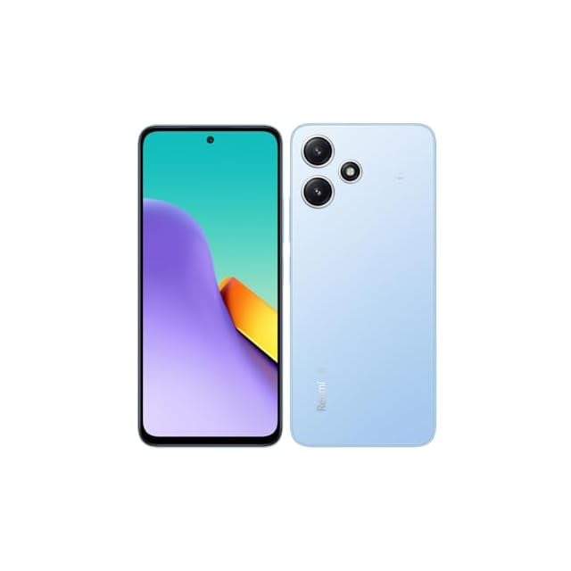 SIMフリーAU Xiaomi Redmi 12 5G XIG03 [スカイブルー] スマートフォン