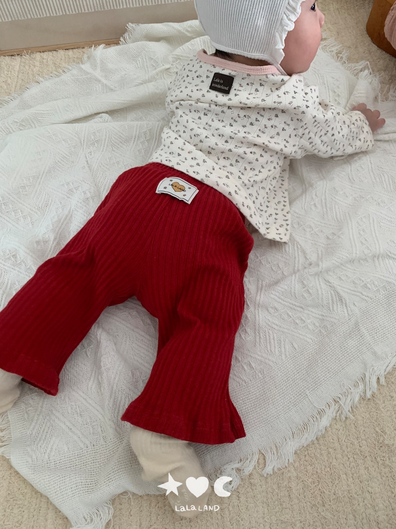 韓国子供服 / LALALAND / 26Autumn / ベベ チューリップパンツ / 秋服 / ベビー *6M~18M*