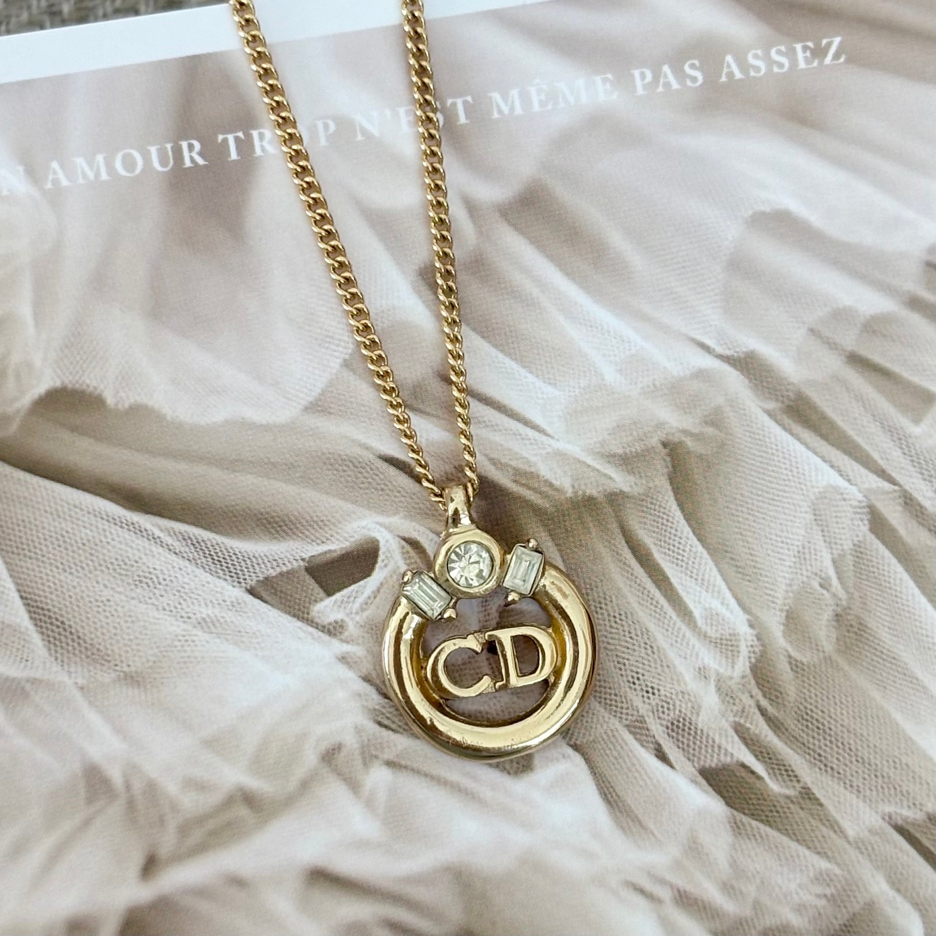 Christian Dior ネックレス イヤリング セット Christian Dior ネックレス イヤリング セット 楽天市場