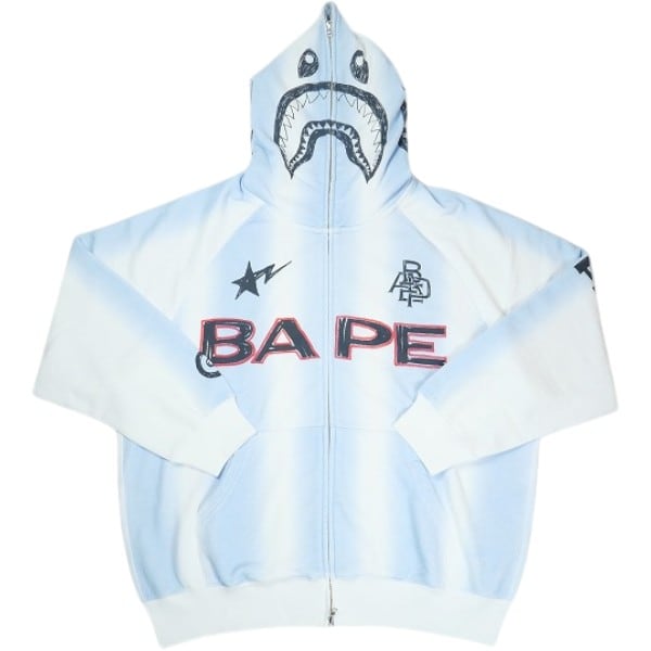 Size【M】 A BATHING APE ア ベイシング エイプ SEOUL CAMO SHARK FULL