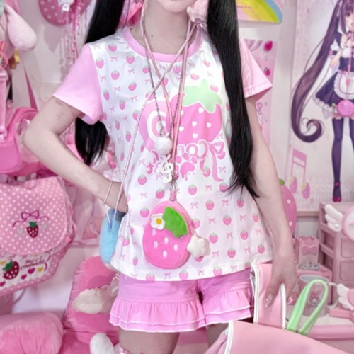 ゆめかわ♡ストロベリーセットアップ　set88