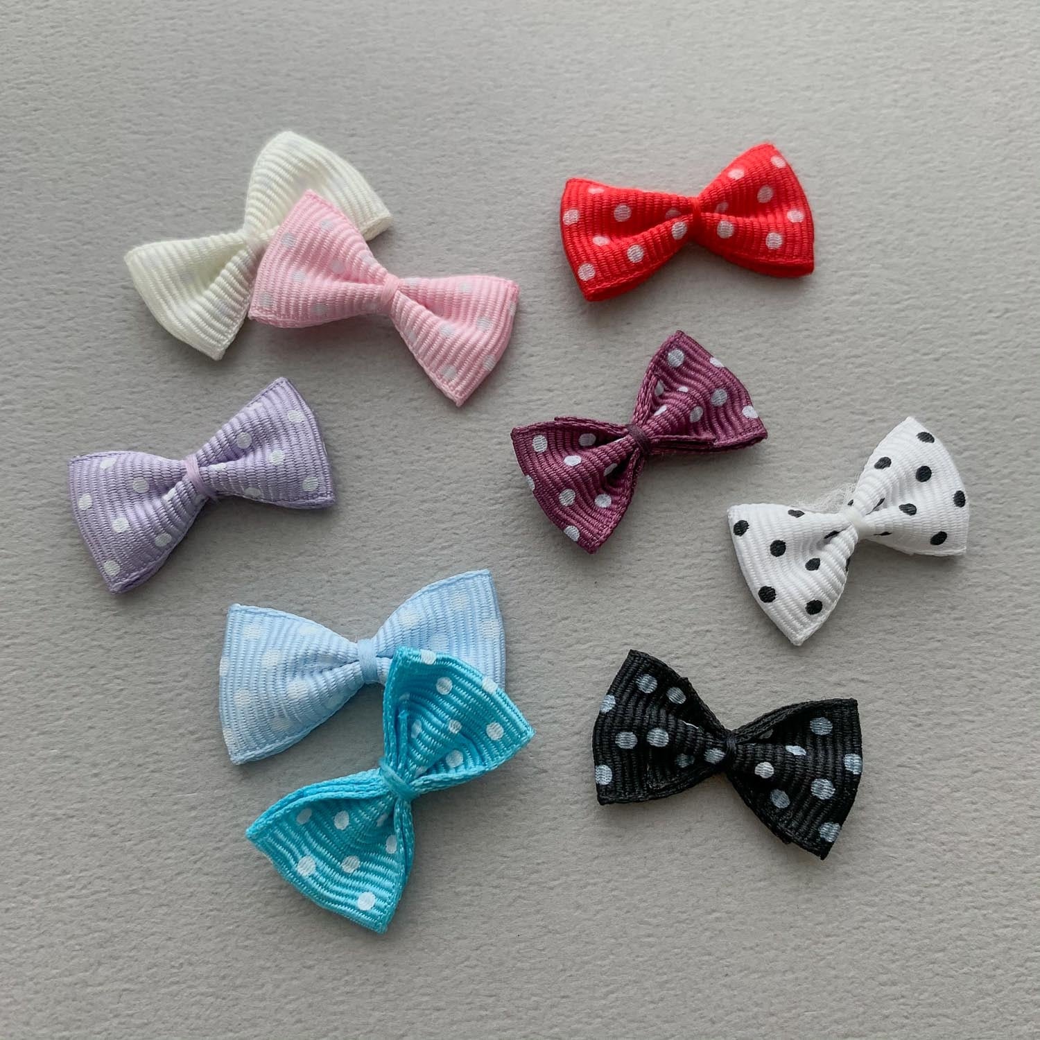 ミニドットリボン(シック)☆確認用です ミニドットリボン(シック)☆確認用です