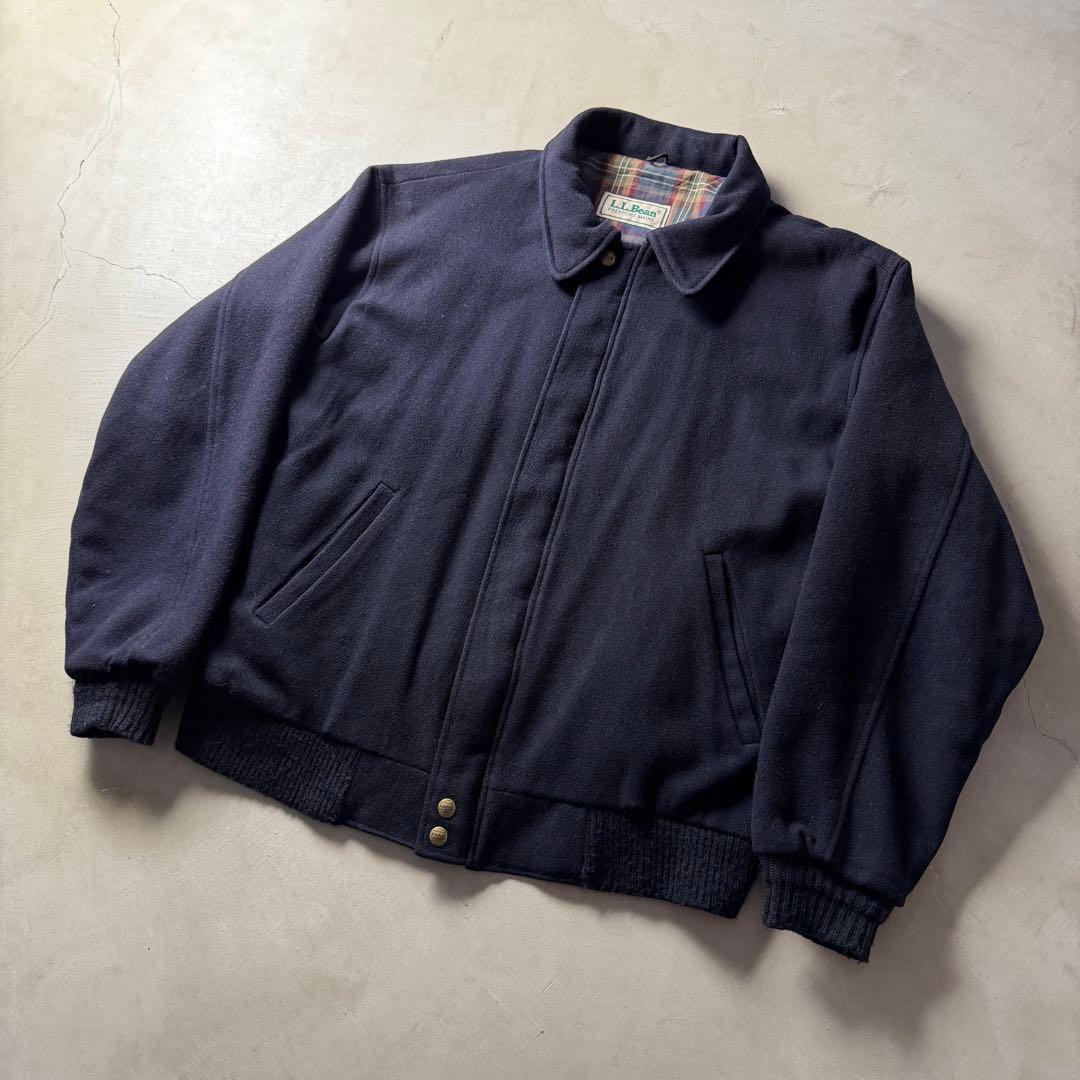 80s L.L.Bean Melton Wool JKT