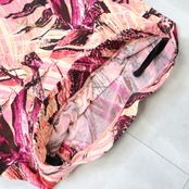 社交ダンス 衣装 チャコット Chacott ツーピース セットアップ ピンク レッスン パーティ 発表会 柄 模様 トップス スカート パープル系 ピンク系 日本製 フェスティバル おしゃれ ワンピース かわいい 伸縮性 衣装セット スリット 大人用 レディース ブランド 女性用 軽量 パーティ ドレス コスチューム