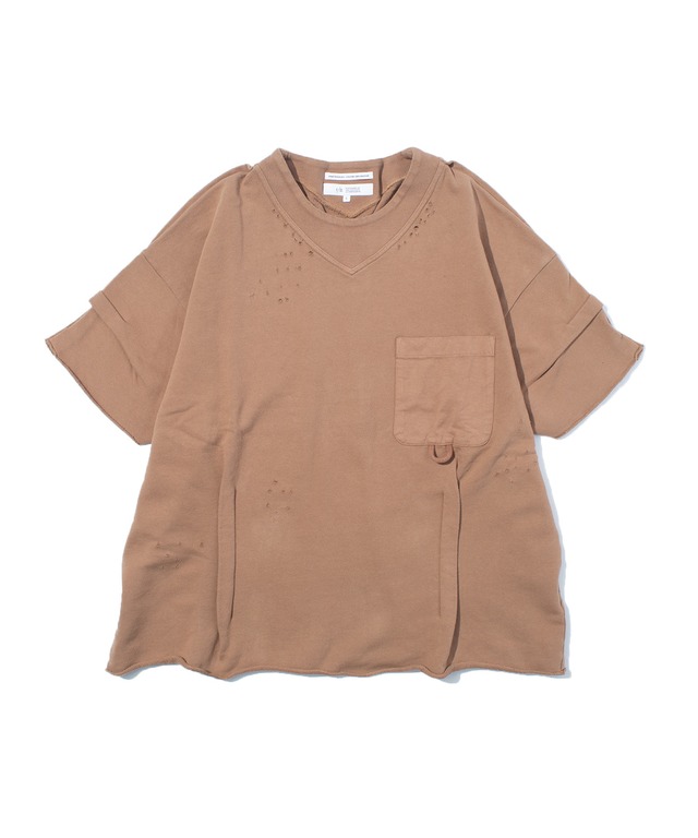 F/CE エフシーイー RE FRENCH TERRY RIB TEE フレンチ テリー リブ T シャツ 半袖