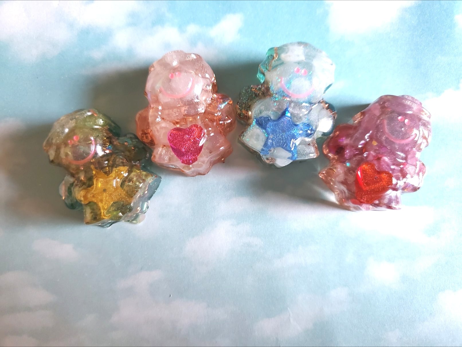 完全オリジナル☆ラリマー×ヒマラヤ水晶×チャクラストーン大天使マカバ