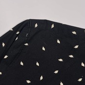 A.P.C. アーペーセー 総柄 ジオメトリック 長袖シャツ サイズ L /ブラック系 メンズ