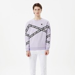 ANEW MEN TAPE ARTWORK POINT SWEATSHIRT