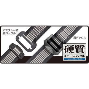 タジマ　ハーネスＧＳ　蛇腹　ダブルＬ２セット　黒