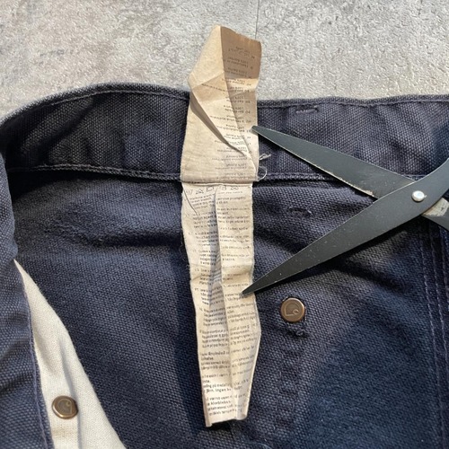 メキシコ USA生地製 ブラック ダブルニー Carhartt 30×32 詳細写真12