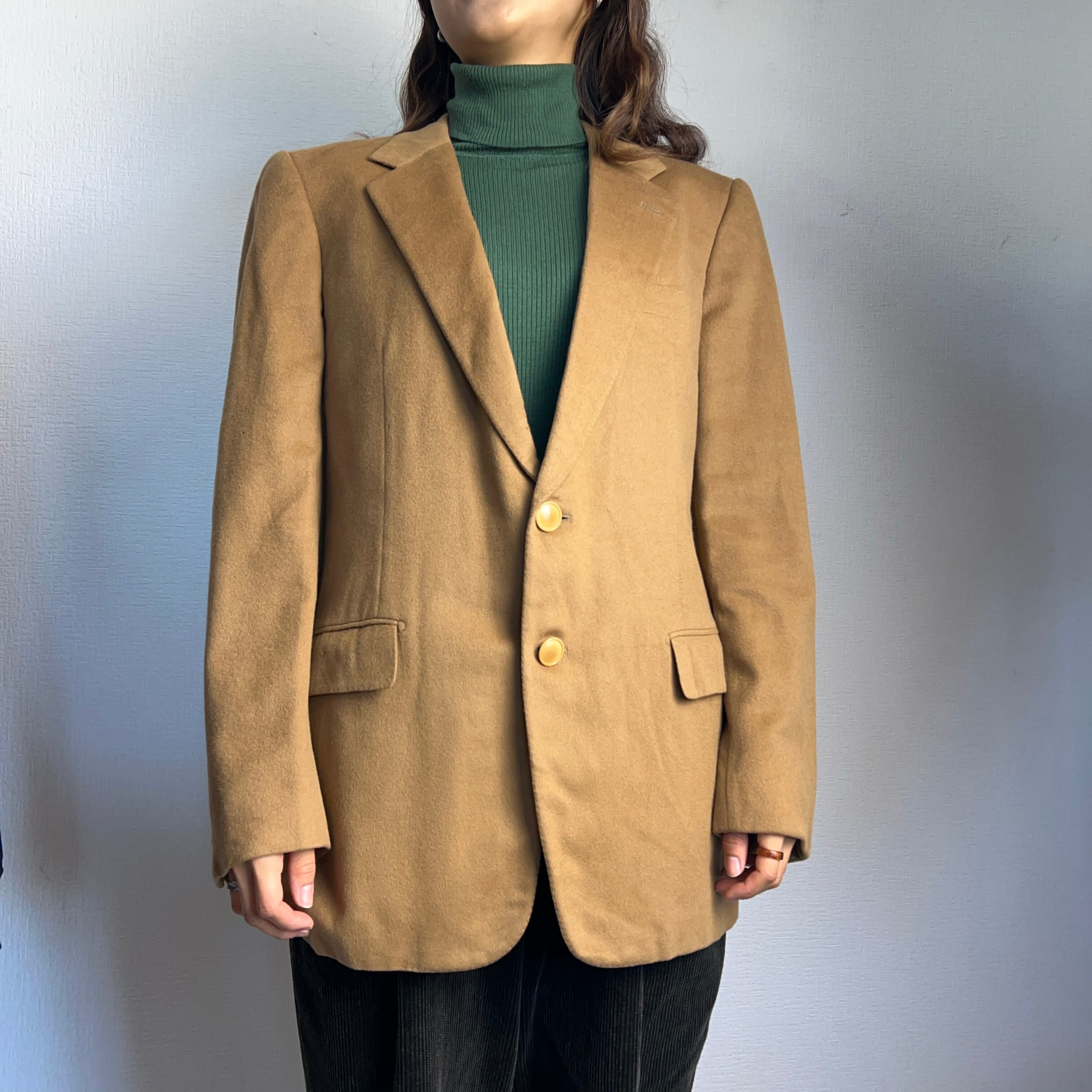Vintage “HERMES” Cashmere Tailored Jacket ITALY製 エルメス Vintage “HERMES” Cashmere Tailored Jacket ITALY製 エルメス