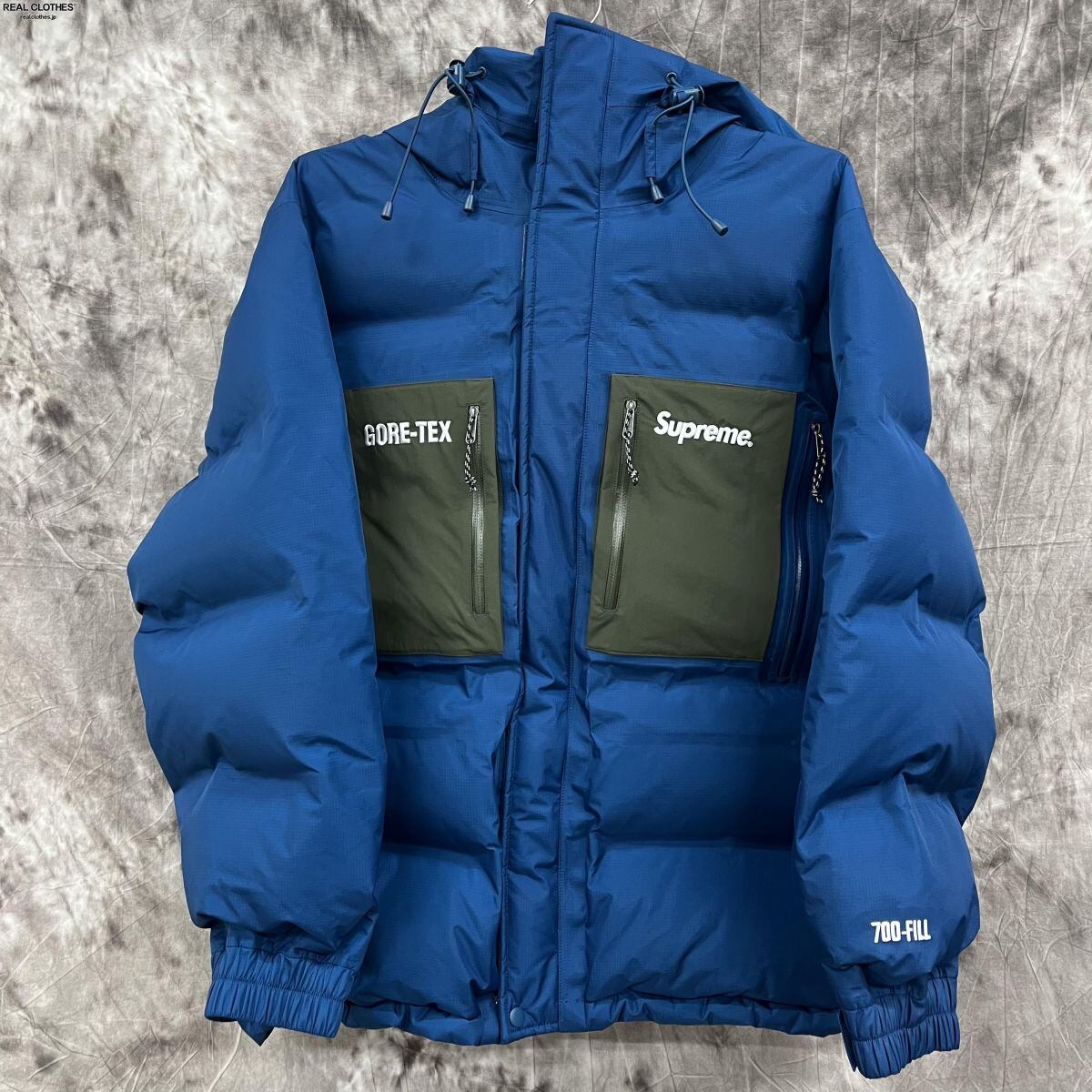 supreme 19AW チェク柄　ダウンジャケット　L