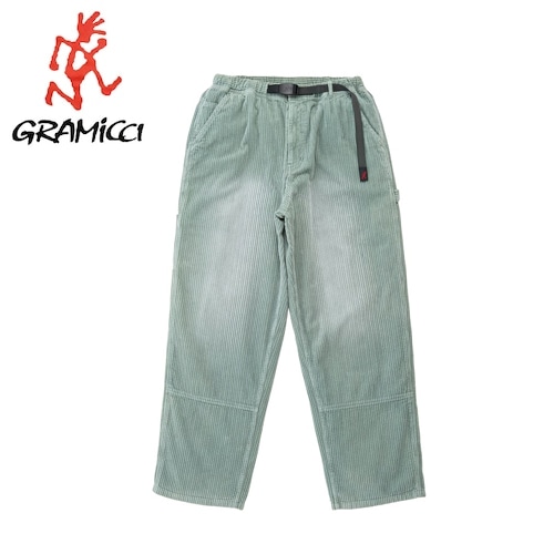Gramicci グラミチ BIG WALE CARPENTER PANT ビッグウェール カーペンターパンツ G6FM-P053 メンズ コーデュロイパンツ 太畝 ワイドパンツ ウェビングベルト PATINA