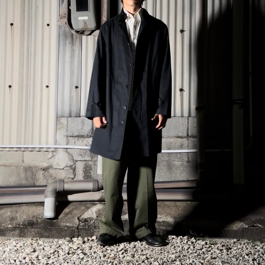 Polo by Ralph Lauren black Balmachan coat ポロバイラルフローレン ...