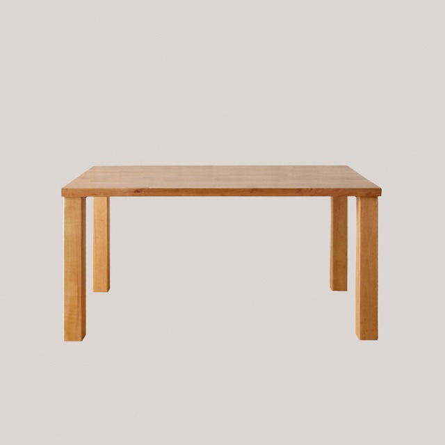 ダイニングテーブル 食卓テーブル テーブル 135幅 ナチュラル オーク材 北欧 モダン 4人用 skm-0020