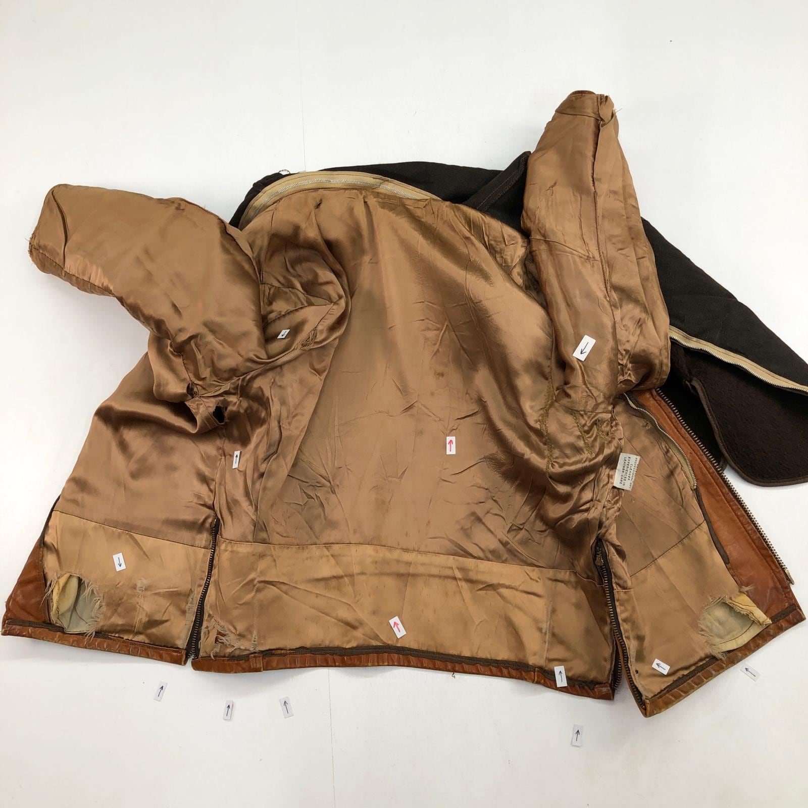 SAWYER'S CAMPUS SHOPS 70年代あたり THIS GENUINE LEATHER GARMENT