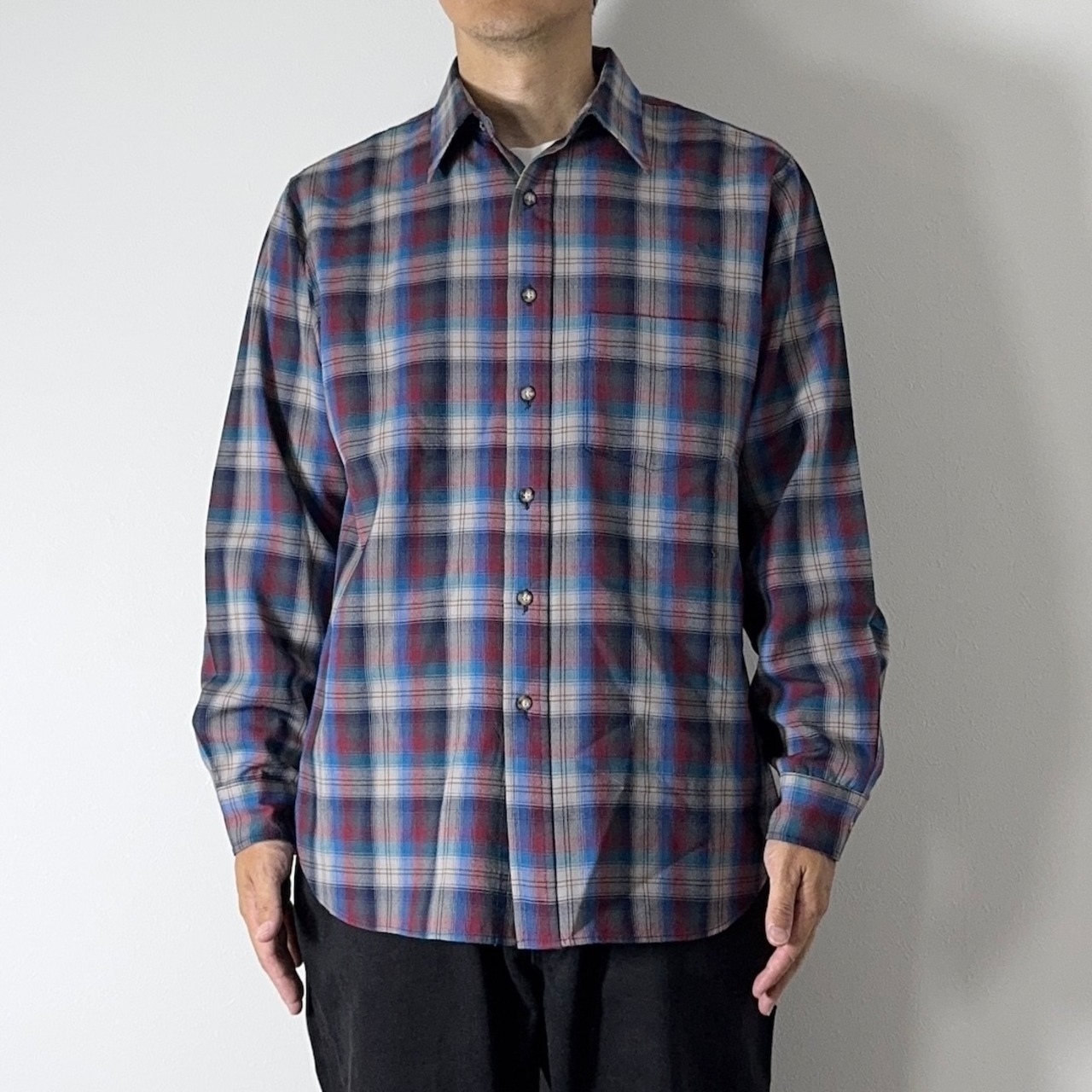 70s PENDLETON Wool shirt "Sir Pendleton" XL 古着 - 16