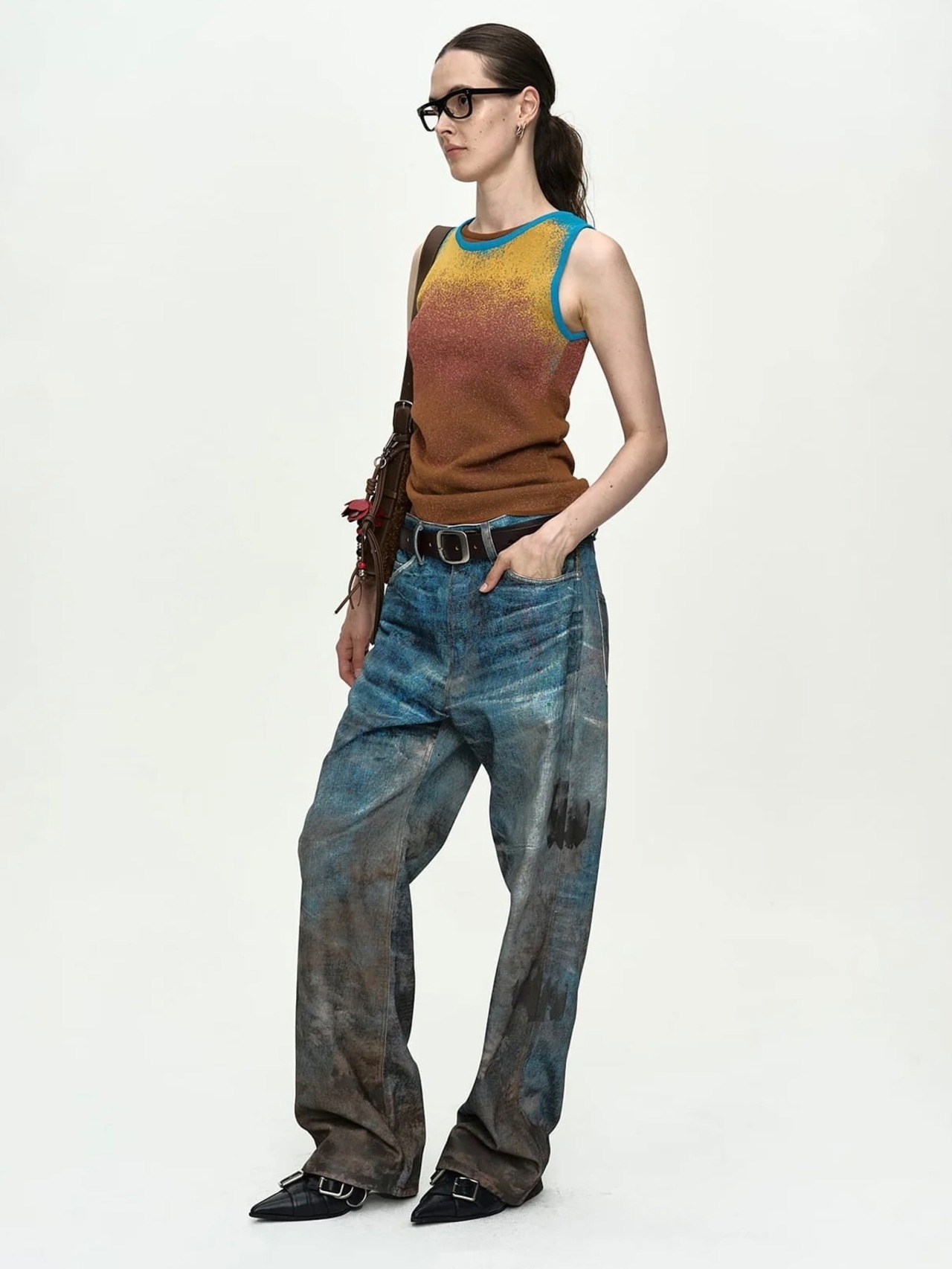 【26SS】ADSB Andersson Bell アンダーソンベル / AIRBRUSH TANK TOP / タンクトップ - 2