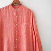 no collar shirt