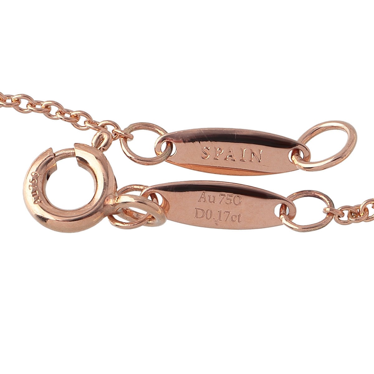 ティファニー ダイヤ ネックレス バイザヤード ハートシェイプ 0.17ct  